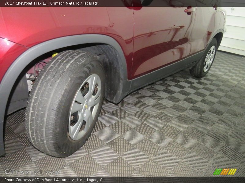 Crimson Metallic / Jet Black 2017 Chevrolet Trax LS