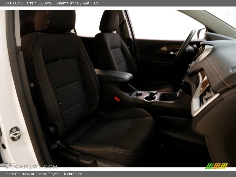 Summit White / ­Jet Black 2018 GMC Terrain SLE AWD