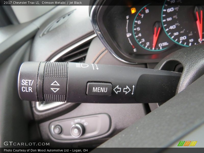 Crimson Metallic / Jet Black 2017 Chevrolet Trax LS