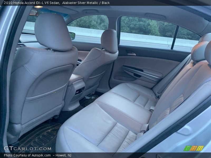 Alabaster Silver Metallic / Black 2010 Honda Accord EX-L V6 Sedan
