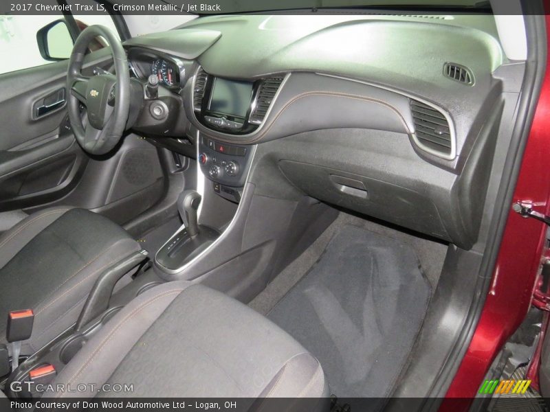 Crimson Metallic / Jet Black 2017 Chevrolet Trax LS