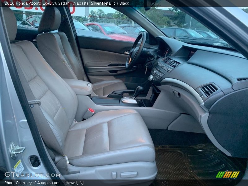 Alabaster Silver Metallic / Black 2010 Honda Accord EX-L V6 Sedan