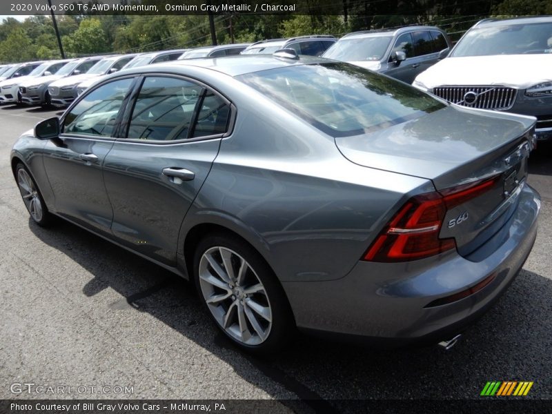 Osmium Gray Metallic / Charcoal 2020 Volvo S60 T6 AWD Momentum