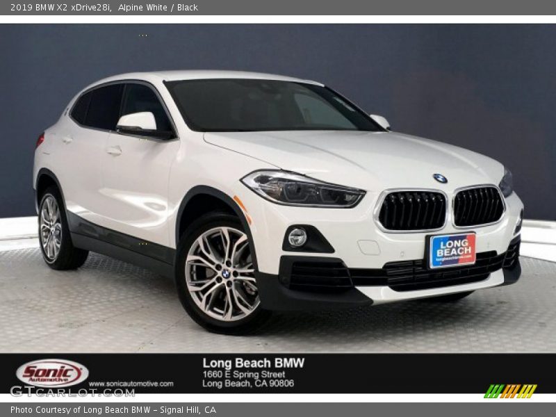 Alpine White / Black 2019 BMW X2 xDrive28i