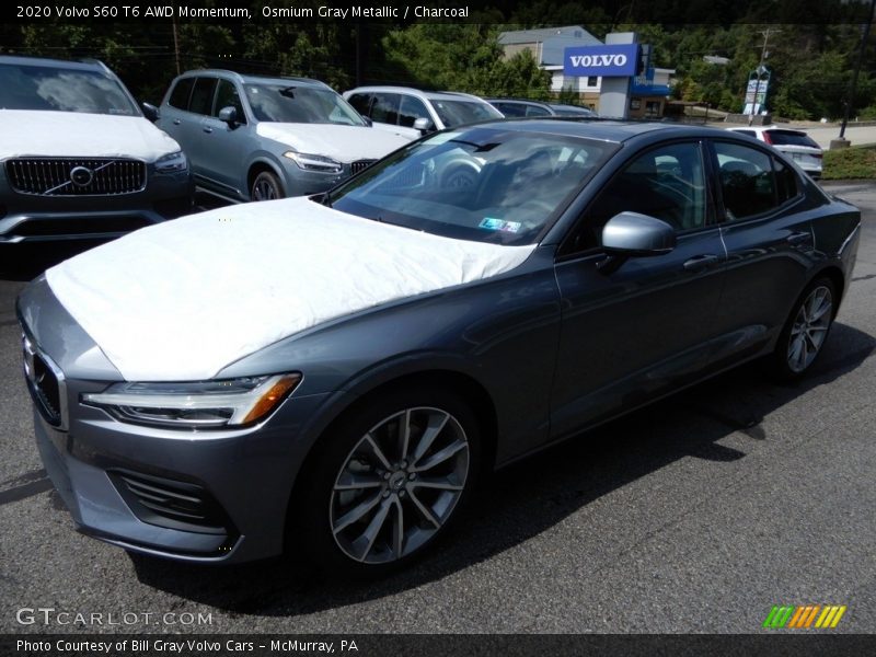 Osmium Gray Metallic / Charcoal 2020 Volvo S60 T6 AWD Momentum