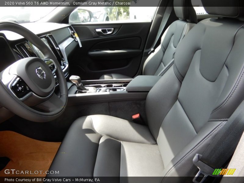 Front Seat of 2020 S60 T6 AWD Momentum