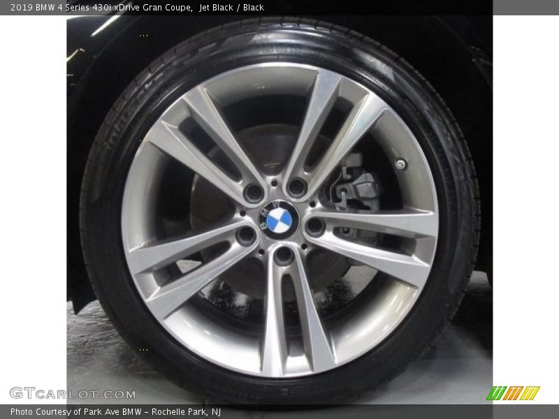 Jet Black / Black 2019 BMW 4 Series 430i xDrive Gran Coupe