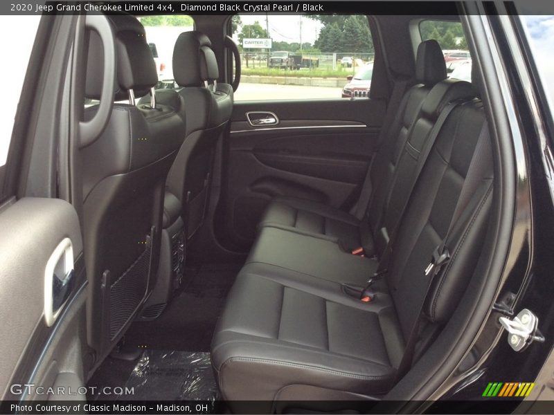 Rear Seat of 2020 Grand Cherokee Limited 4x4