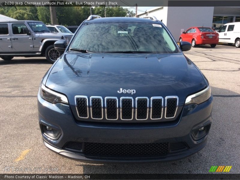 Blue Shade Pearl / Black 2020 Jeep Cherokee Latitude Plus 4x4