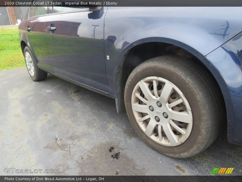 Imperial Blue Metallic / Ebony 2009 Chevrolet Cobalt LT Sedan