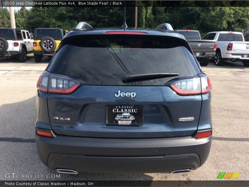 Blue Shade Pearl / Black 2020 Jeep Cherokee Latitude Plus 4x4