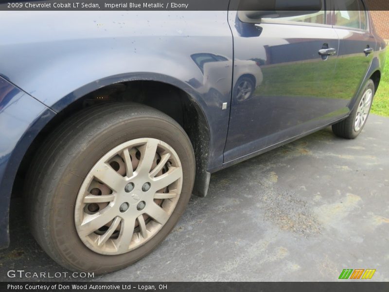 Imperial Blue Metallic / Ebony 2009 Chevrolet Cobalt LT Sedan