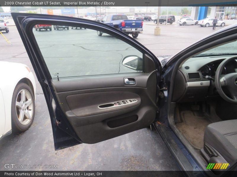 Imperial Blue Metallic / Ebony 2009 Chevrolet Cobalt LT Sedan