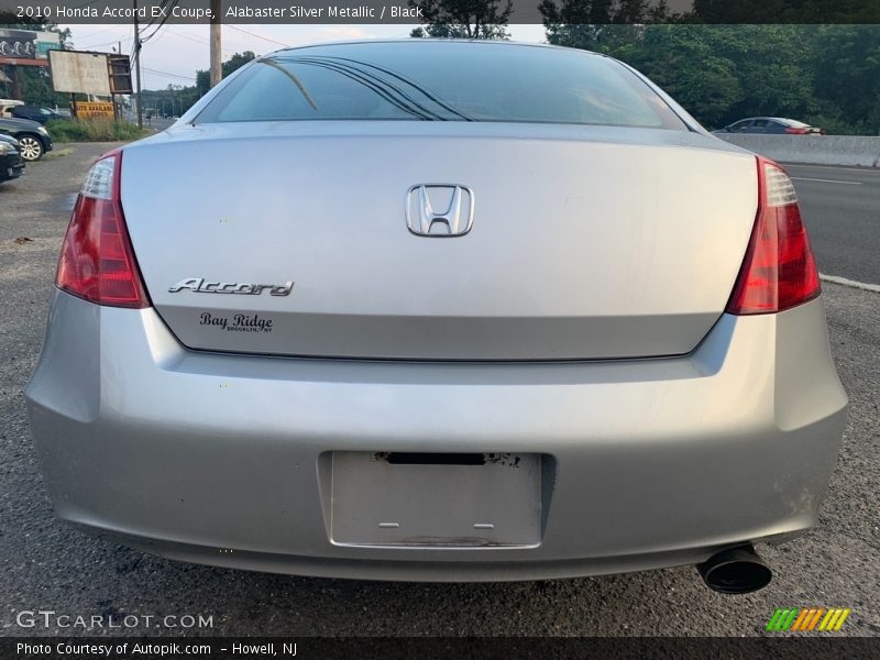 Alabaster Silver Metallic / Black 2010 Honda Accord EX Coupe