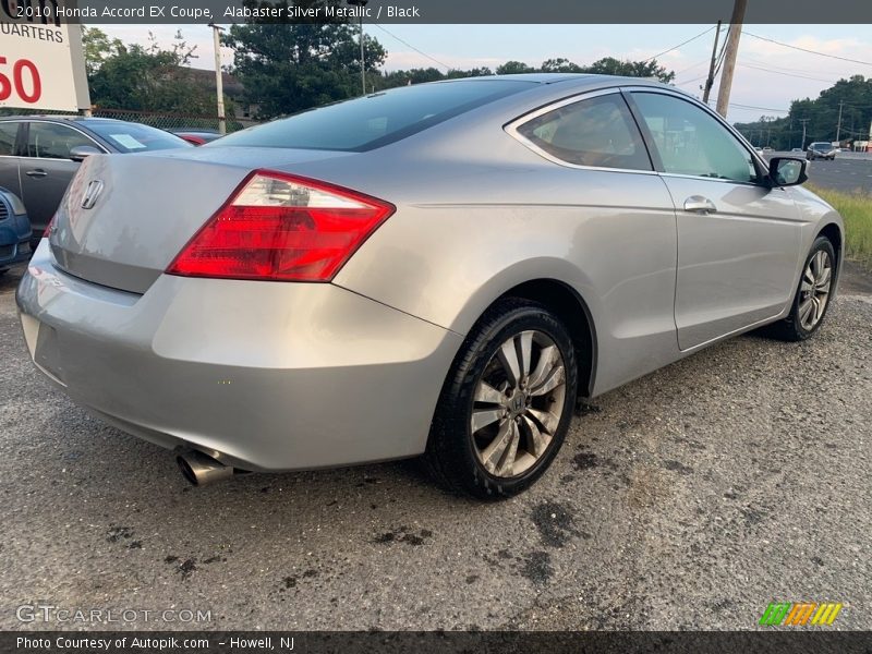 Alabaster Silver Metallic / Black 2010 Honda Accord EX Coupe