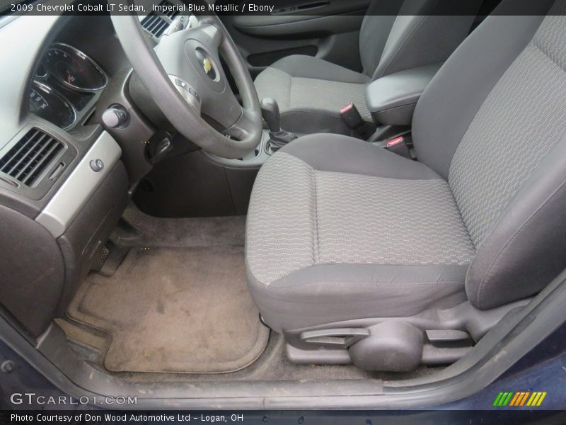 Imperial Blue Metallic / Ebony 2009 Chevrolet Cobalt LT Sedan