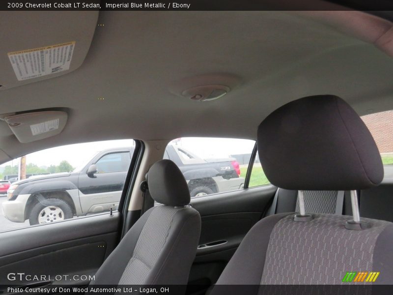 Imperial Blue Metallic / Ebony 2009 Chevrolet Cobalt LT Sedan