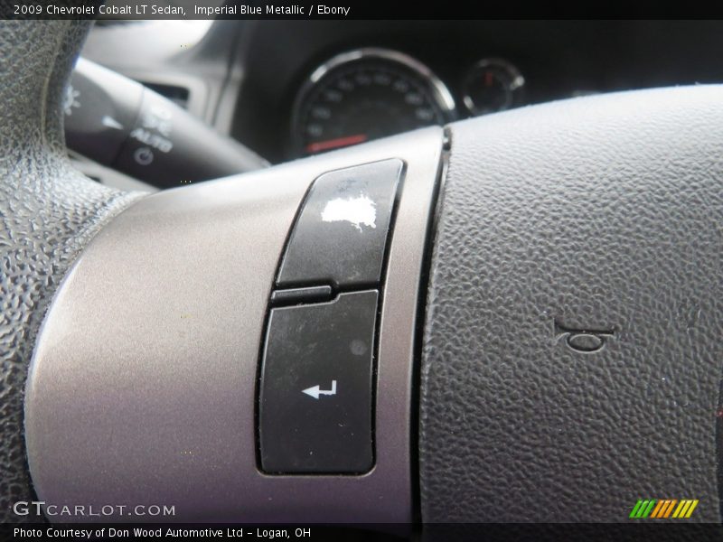 Imperial Blue Metallic / Ebony 2009 Chevrolet Cobalt LT Sedan