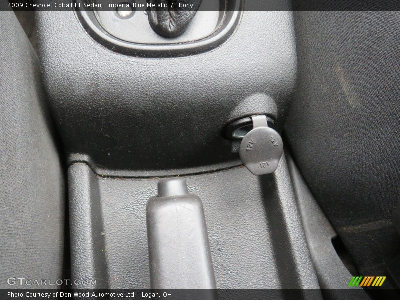 Imperial Blue Metallic / Ebony 2009 Chevrolet Cobalt LT Sedan