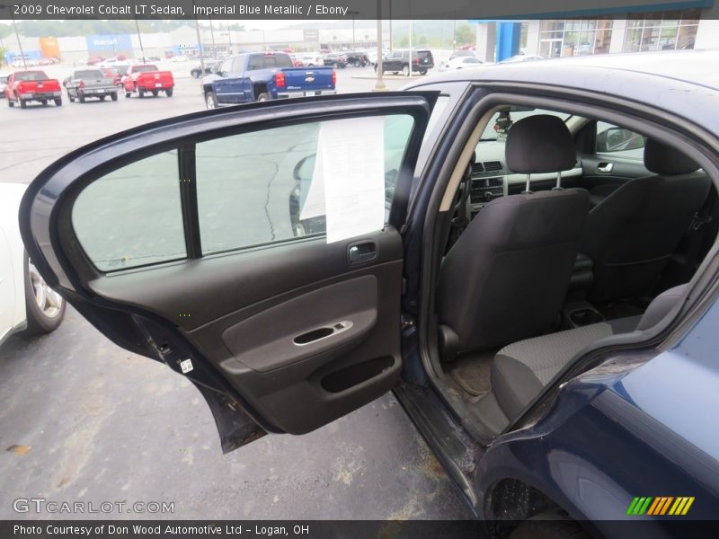 Imperial Blue Metallic / Ebony 2009 Chevrolet Cobalt LT Sedan