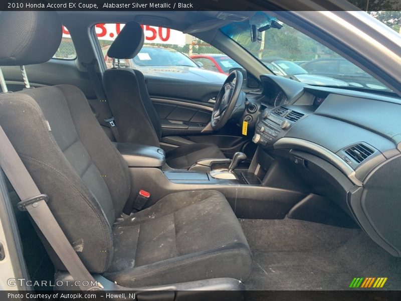 Alabaster Silver Metallic / Black 2010 Honda Accord EX Coupe
