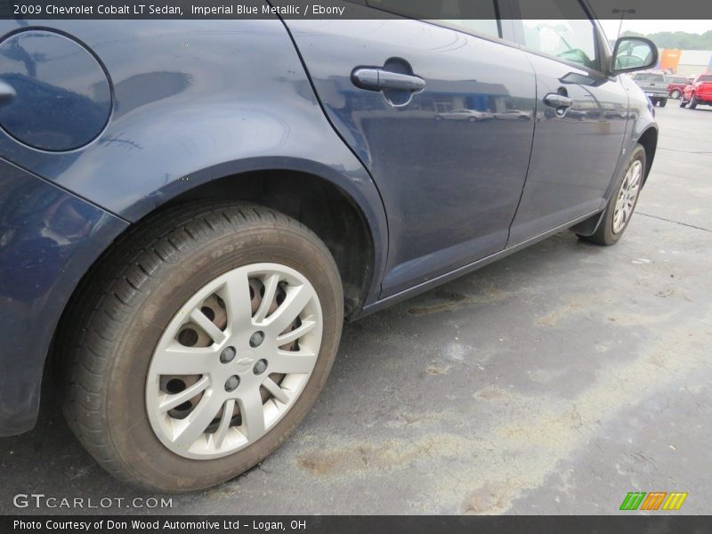 Imperial Blue Metallic / Ebony 2009 Chevrolet Cobalt LT Sedan
