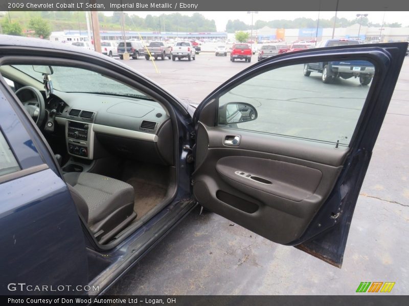 Imperial Blue Metallic / Ebony 2009 Chevrolet Cobalt LT Sedan