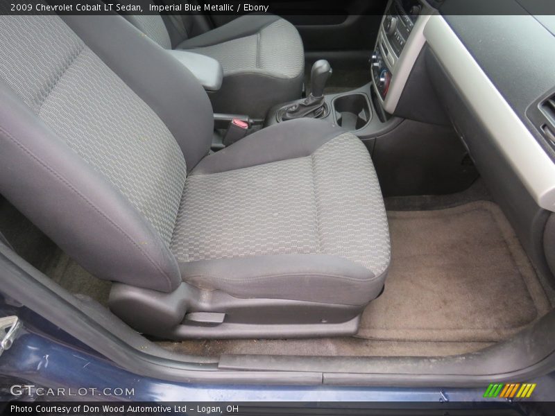 Imperial Blue Metallic / Ebony 2009 Chevrolet Cobalt LT Sedan