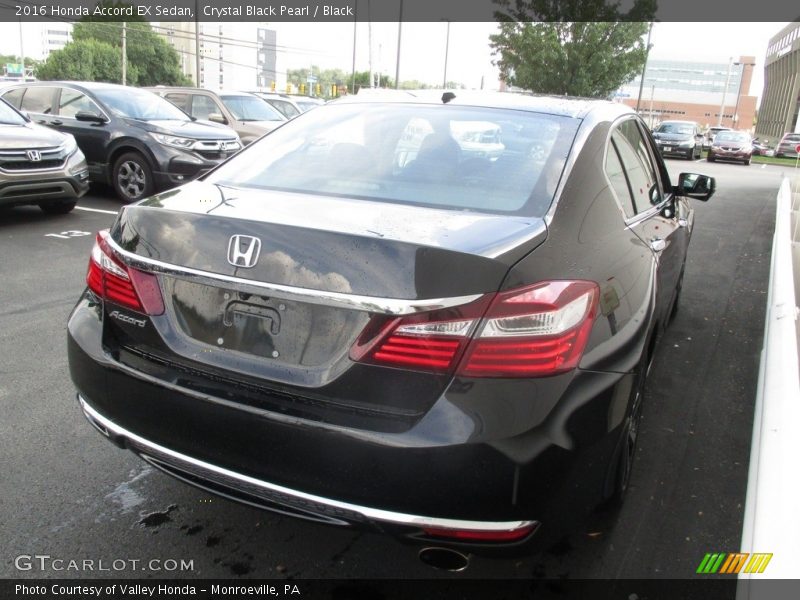 Crystal Black Pearl / Black 2016 Honda Accord EX Sedan