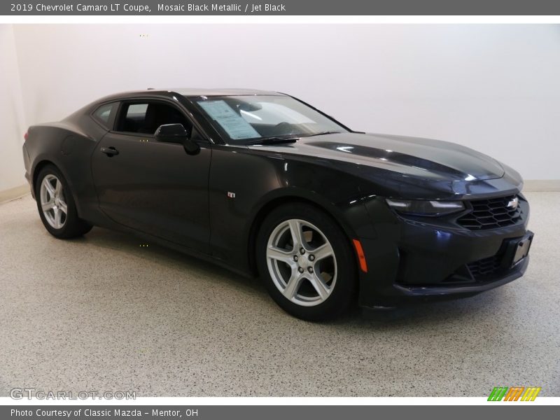 Mosaic Black Metallic / Jet Black 2019 Chevrolet Camaro LT Coupe