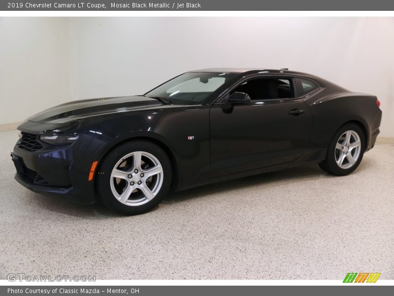 Mosaic Black Metallic / Jet Black 2019 Chevrolet Camaro LT Coupe