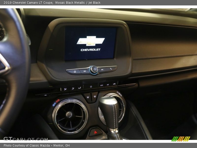 Mosaic Black Metallic / Jet Black 2019 Chevrolet Camaro LT Coupe