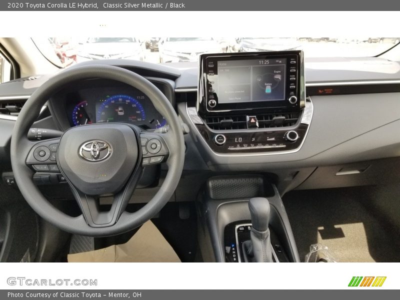 Classic Silver Metallic / Black 2020 Toyota Corolla LE Hybrid