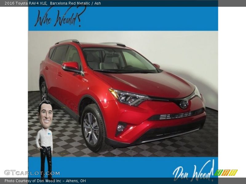 Barcelona Red Metallic / Ash 2016 Toyota RAV4 XLE