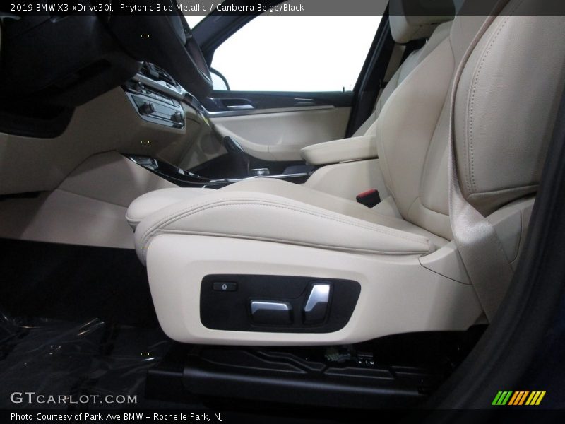 Phytonic Blue Metallic / Canberra Beige/Black 2019 BMW X3 xDrive30i