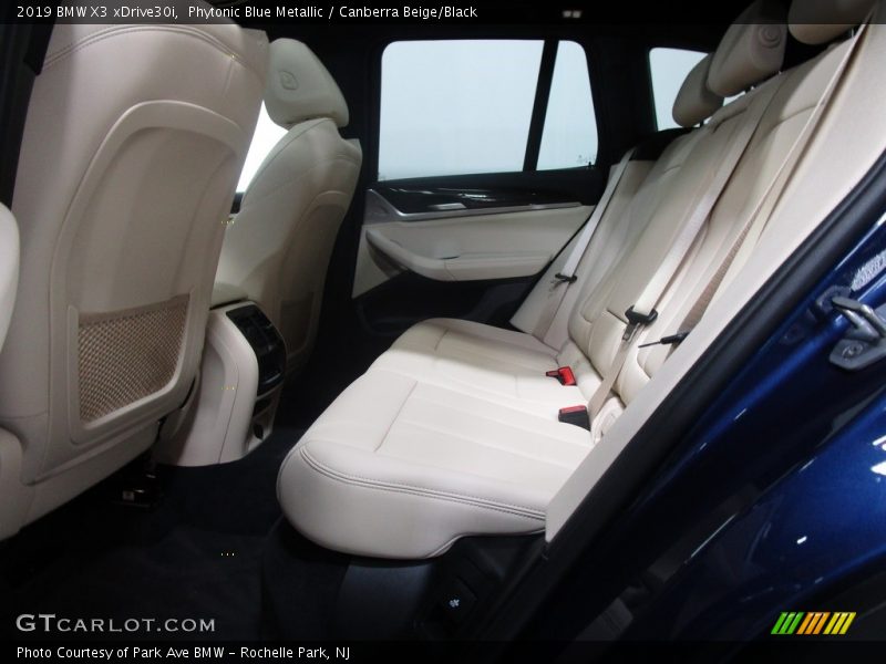 Phytonic Blue Metallic / Canberra Beige/Black 2019 BMW X3 xDrive30i