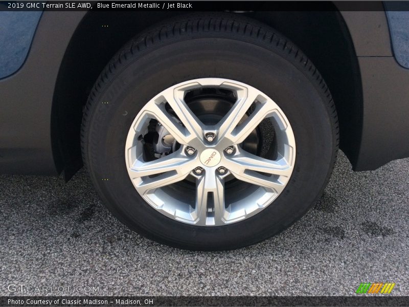 Blue Emerald Metallic / Jet Black 2019 GMC Terrain SLE AWD