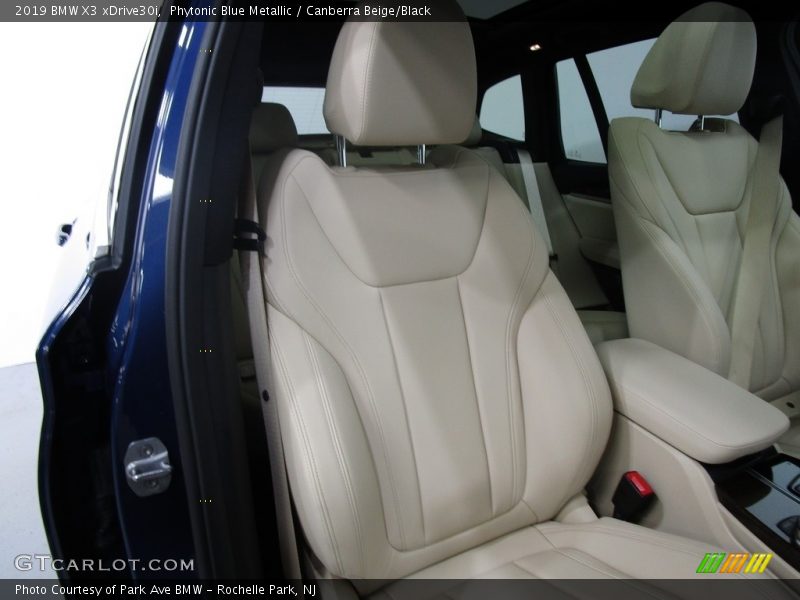 Phytonic Blue Metallic / Canberra Beige/Black 2019 BMW X3 xDrive30i