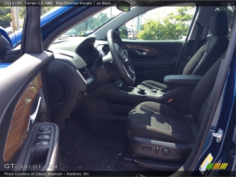Blue Emerald Metallic / Jet Black 2019 GMC Terrain SLE AWD