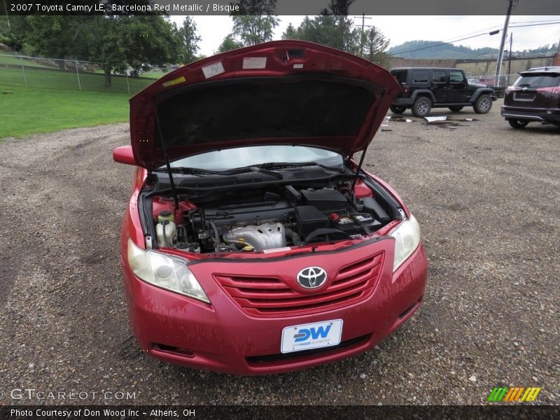 Barcelona Red Metallic / Bisque 2007 Toyota Camry LE