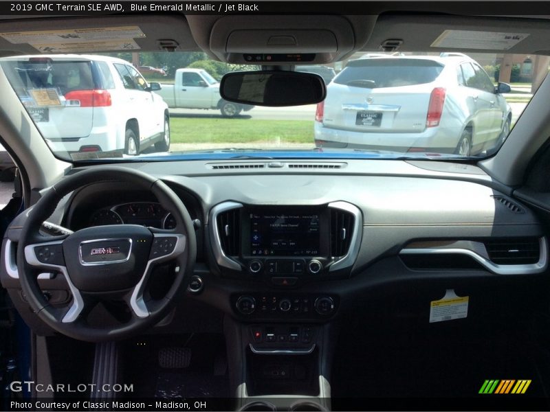 Blue Emerald Metallic / Jet Black 2019 GMC Terrain SLE AWD