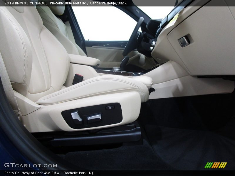 Phytonic Blue Metallic / Canberra Beige/Black 2019 BMW X3 xDrive30i