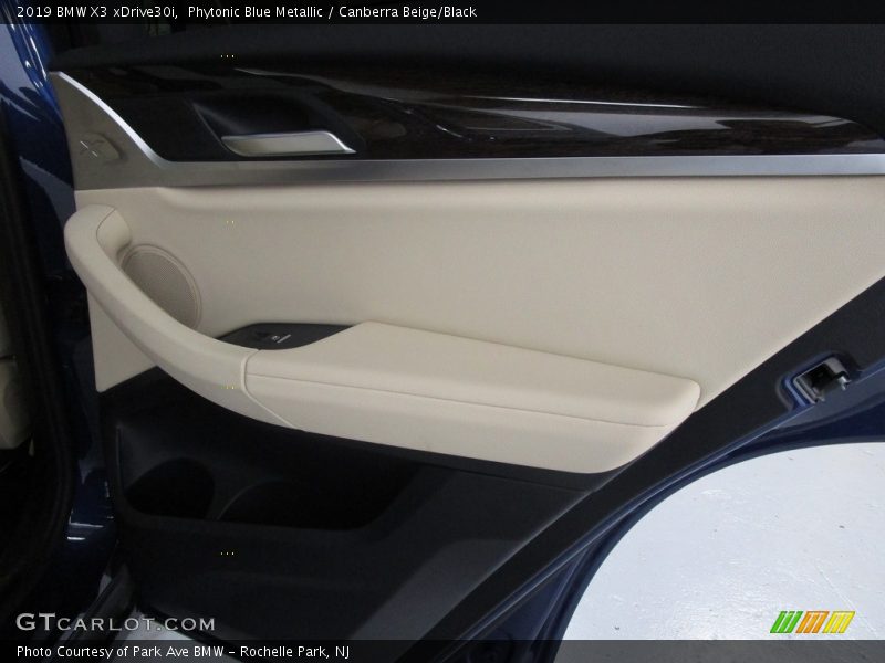 Phytonic Blue Metallic / Canberra Beige/Black 2019 BMW X3 xDrive30i