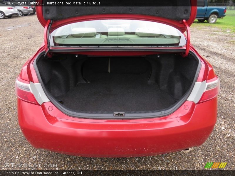 Barcelona Red Metallic / Bisque 2007 Toyota Camry LE