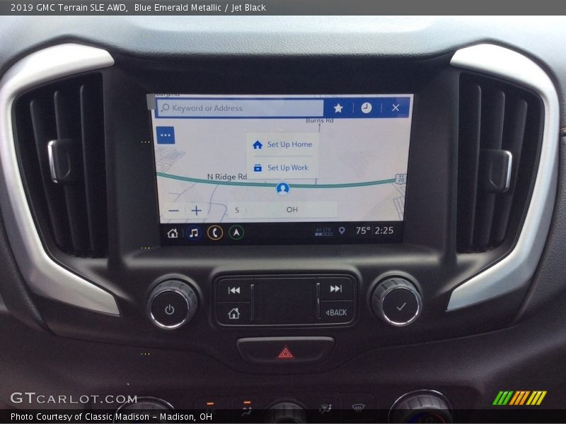 Blue Emerald Metallic / Jet Black 2019 GMC Terrain SLE AWD