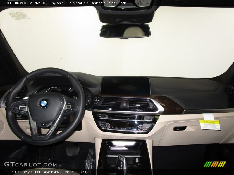Phytonic Blue Metallic / Canberra Beige/Black 2019 BMW X3 xDrive30i