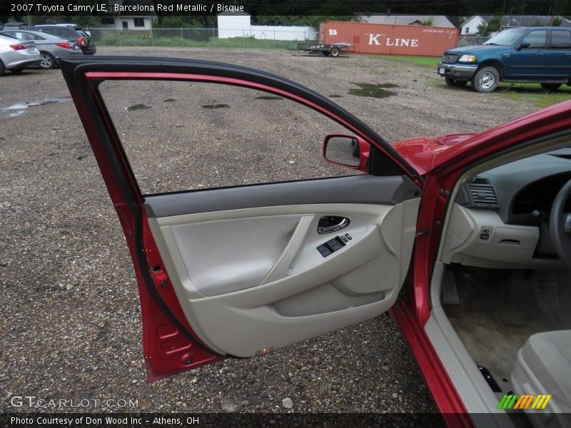 Barcelona Red Metallic / Bisque 2007 Toyota Camry LE