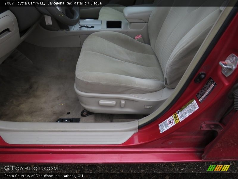 Barcelona Red Metallic / Bisque 2007 Toyota Camry LE