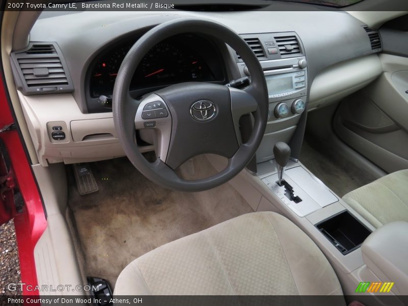Barcelona Red Metallic / Bisque 2007 Toyota Camry LE