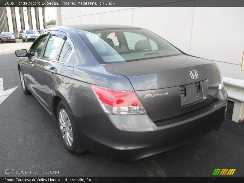 Polished Metal Metallic / Black 2009 Honda Accord LX Sedan
